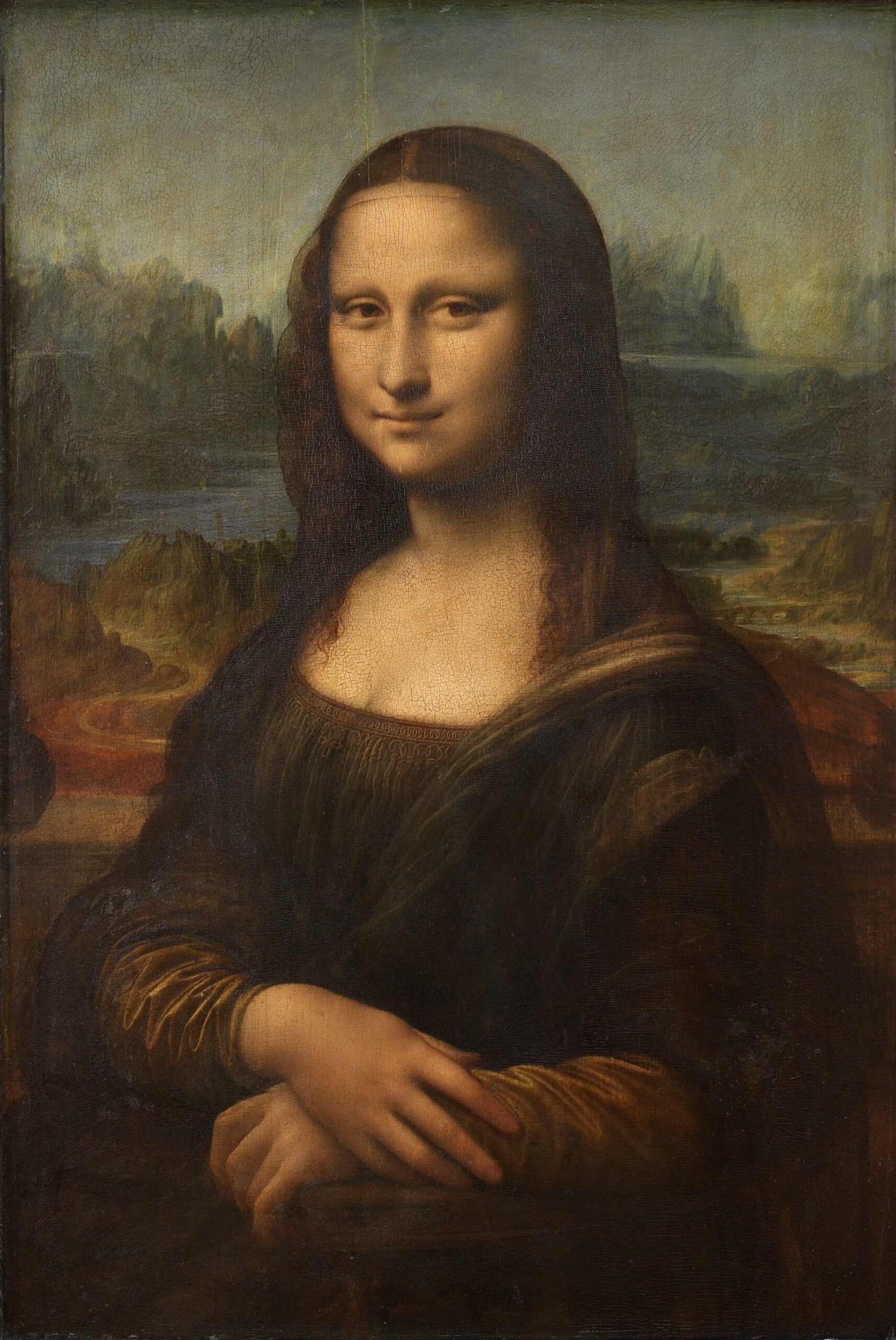 レオナルド・ダ・ヴィンチ《モナ・リザ》
1503-06年頃、ルーヴル美術館蔵 ／ Image: Wikimedia Commons (Public Domain)